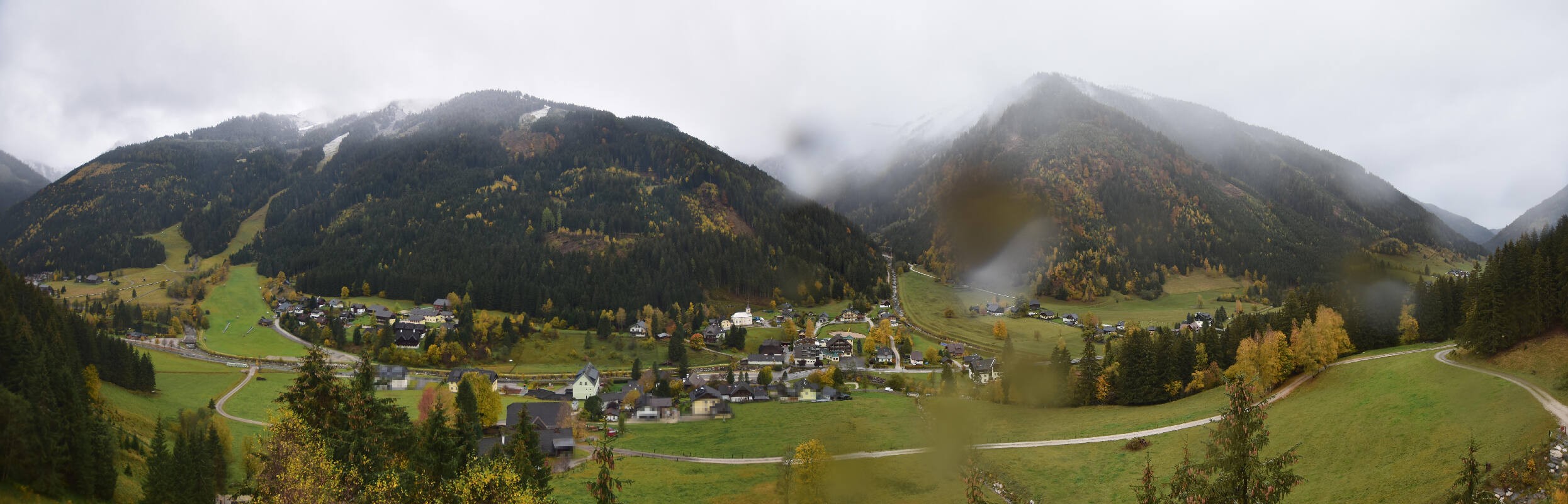 Archiv Foto Webcam Donnersbachwald - Blick zur Riesneralm