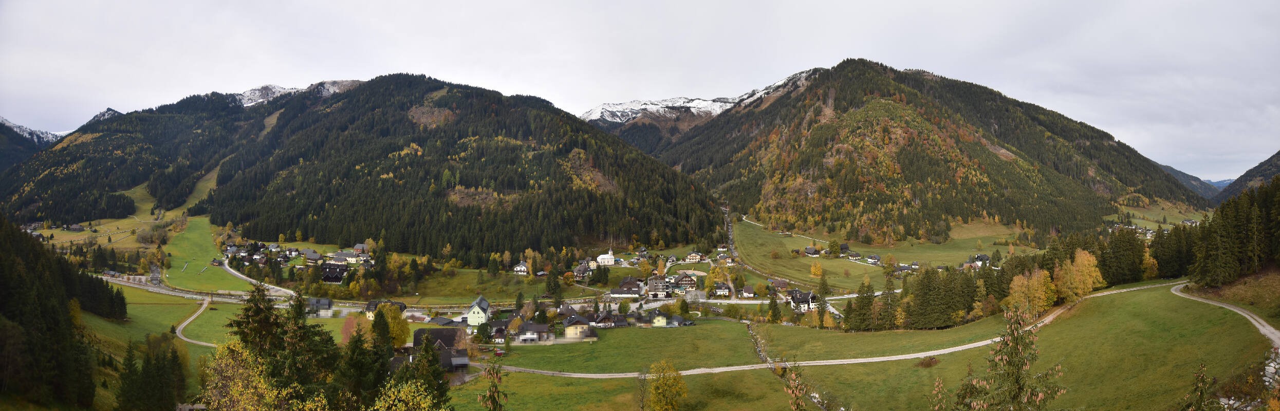 Archived image Webcam Donnersbachwald - Riesneralm