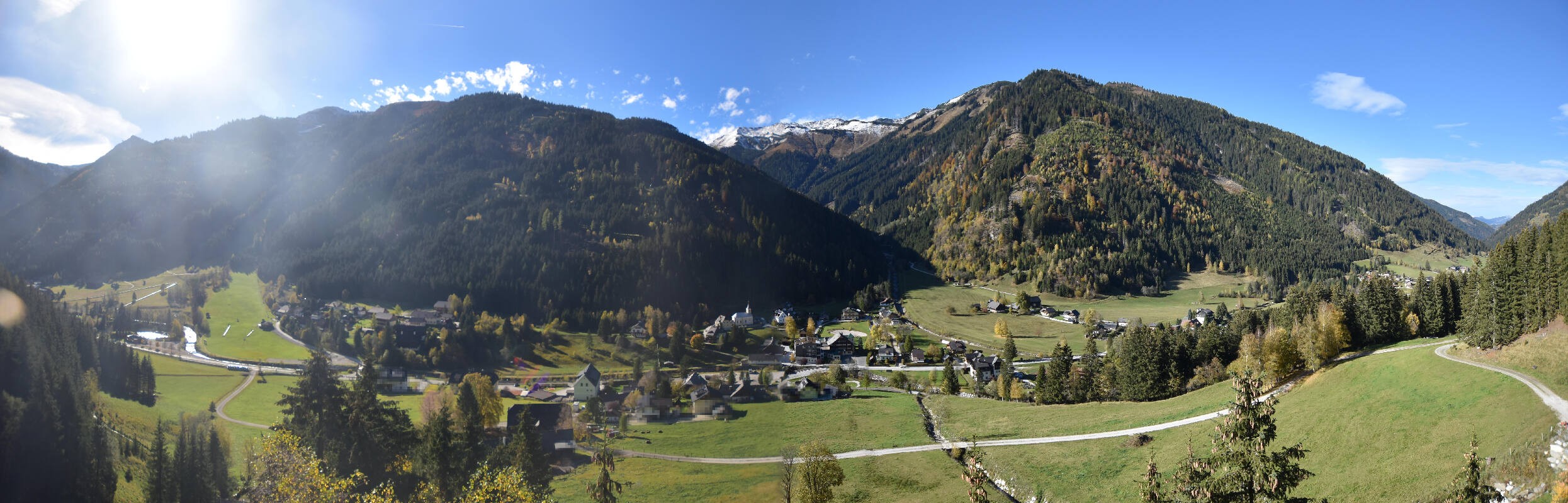 Archived image Webcam Donnersbachwald - Riesneralm