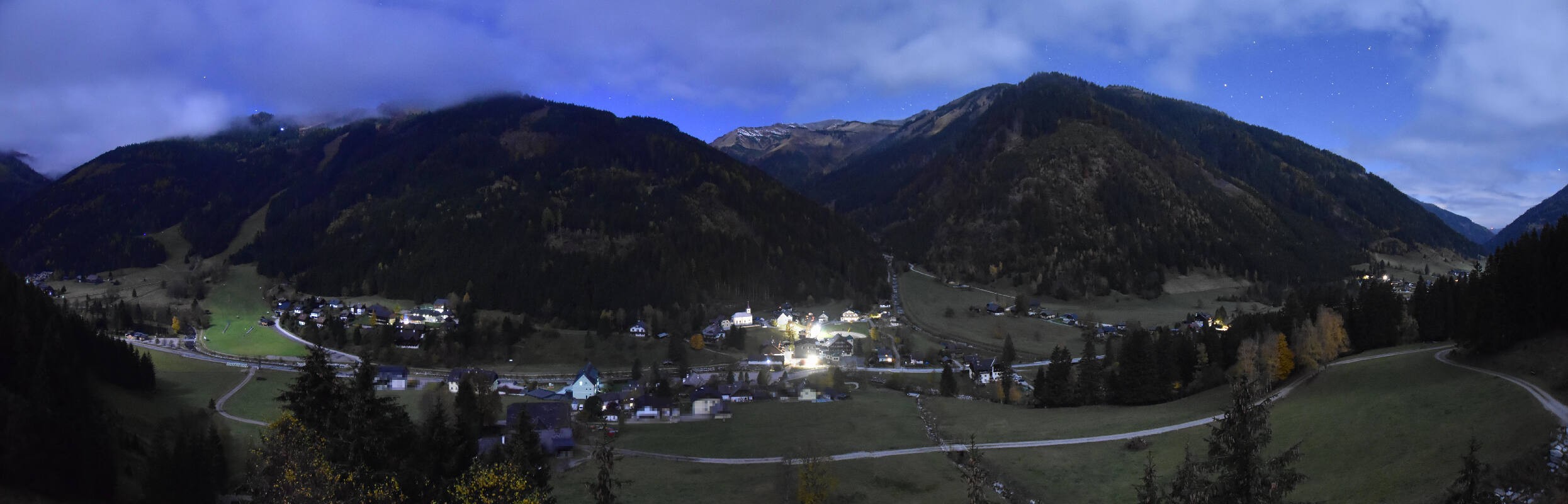 Archiv Foto Webcam Donnersbachwald - Blick zur Riesneralm