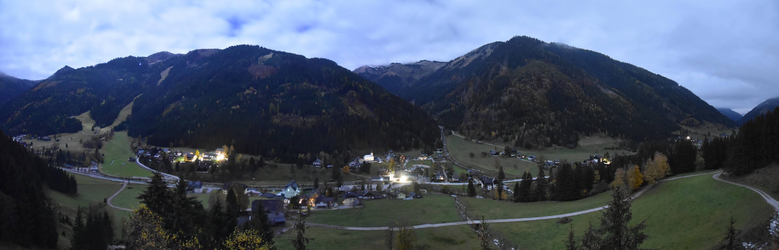 Archiv Foto Webcam Donnersbachwald - Blick zur Riesneralm