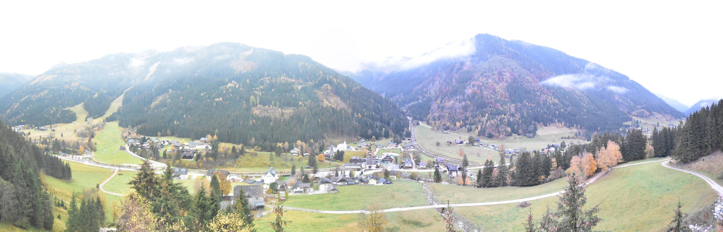 Archiv Foto Webcam Donnersbachwald - Blick zur Riesneralm