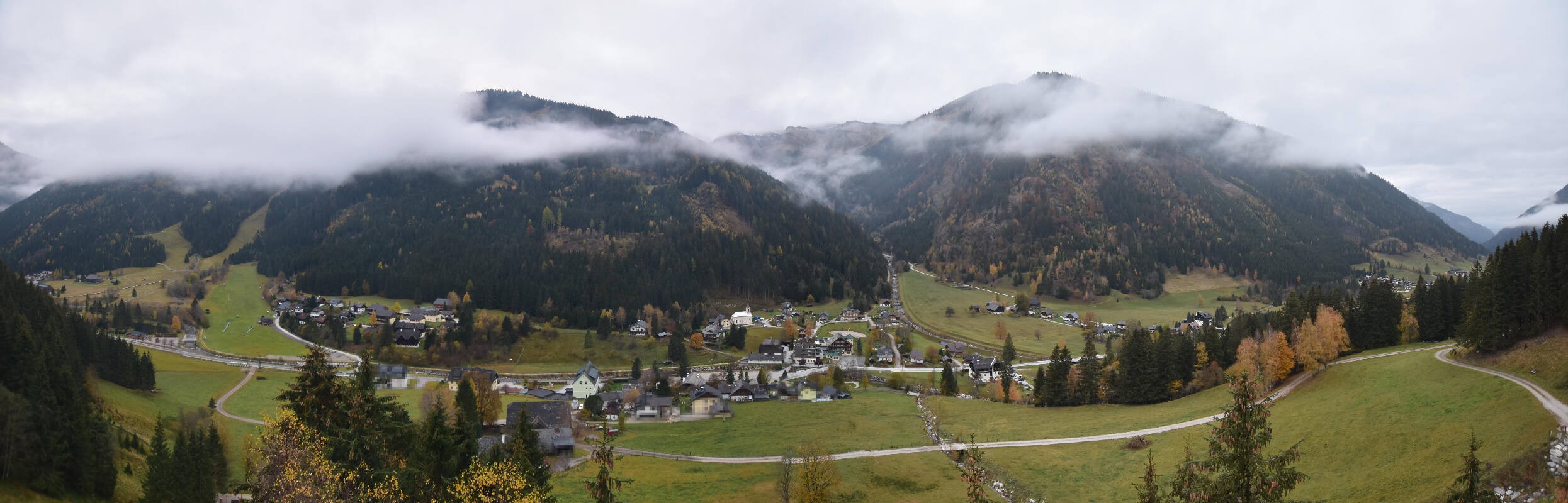 Archiv Foto Webcam Donnersbachwald - Blick zur Riesneralm