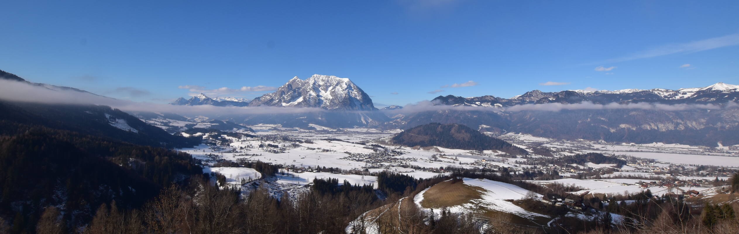 Archiv Foto Webcam Aigen im Ennstal - Blick auf den Grimming