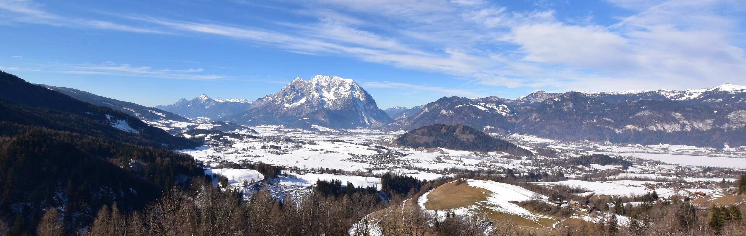 Archiv Foto Webcam Aigen im Ennstal - Blick auf den Grimming
