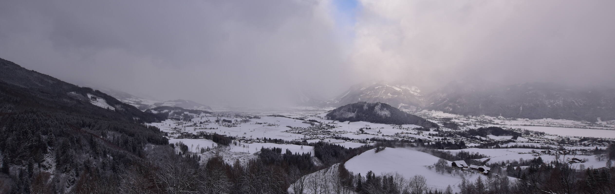 Archiv Foto Webcam Aigen im Ennstal - Blick auf den Grimming