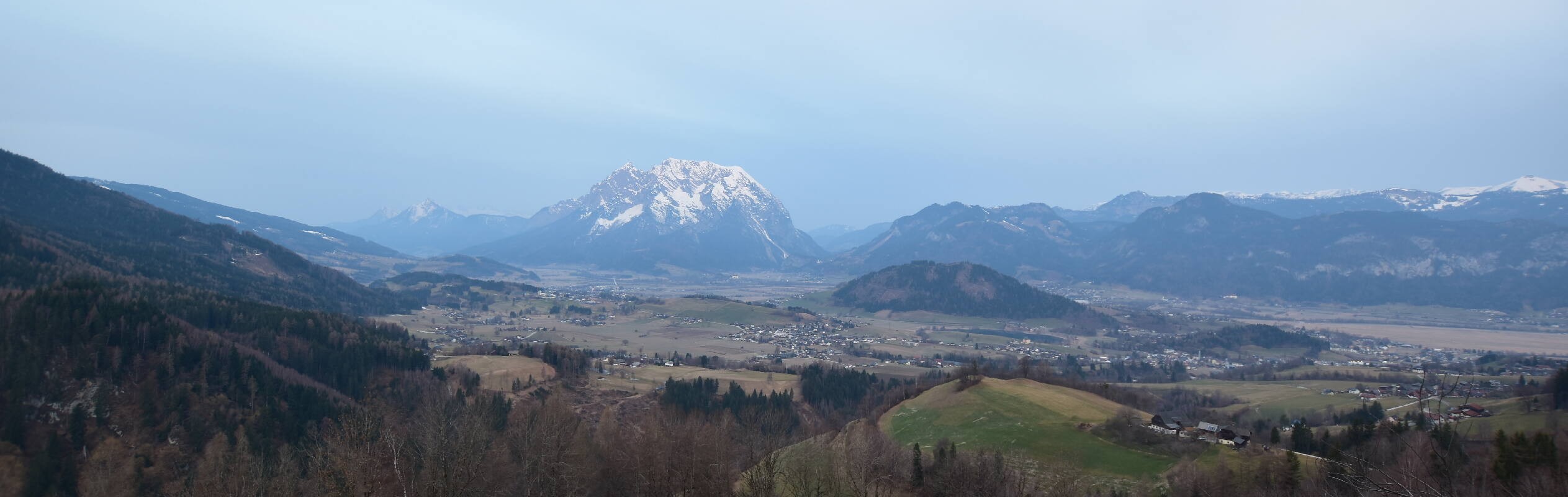 Archiv Foto Webcam Aigen im Ennstal - Blick auf den Grimming