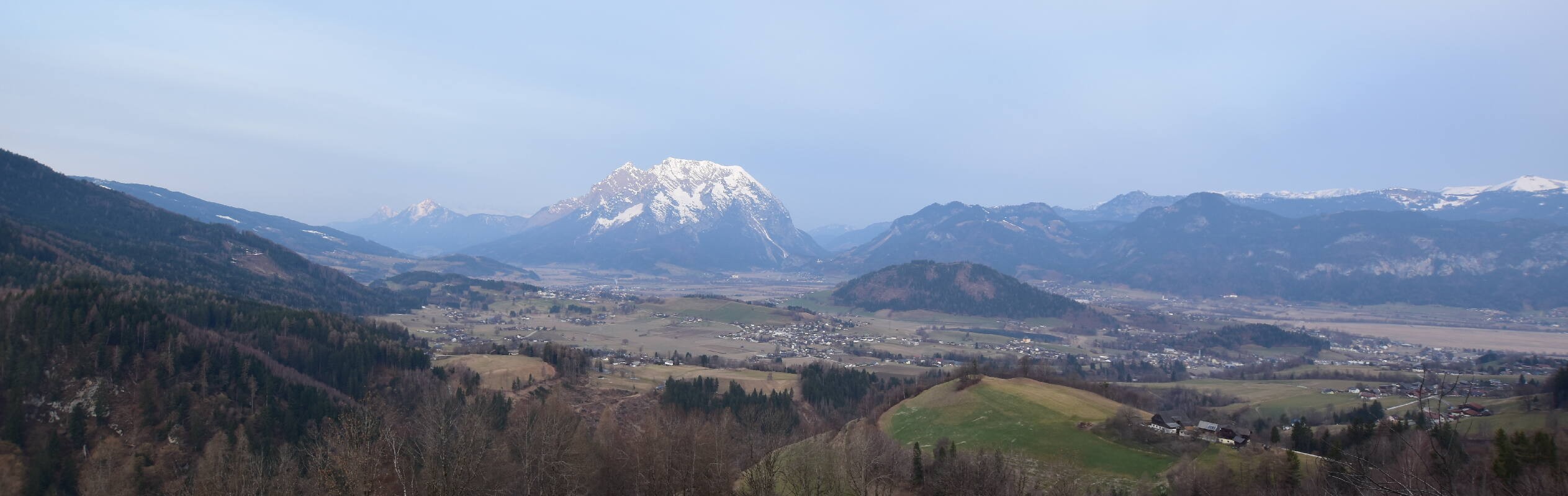 Archiv Foto Webcam Aigen im Ennstal - Blick auf den Grimming