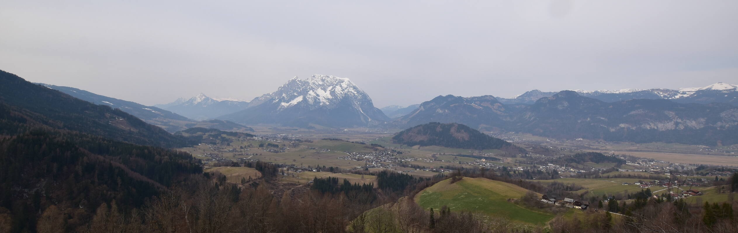 Archiv Foto Webcam Aigen im Ennstal - Blick auf den Grimming