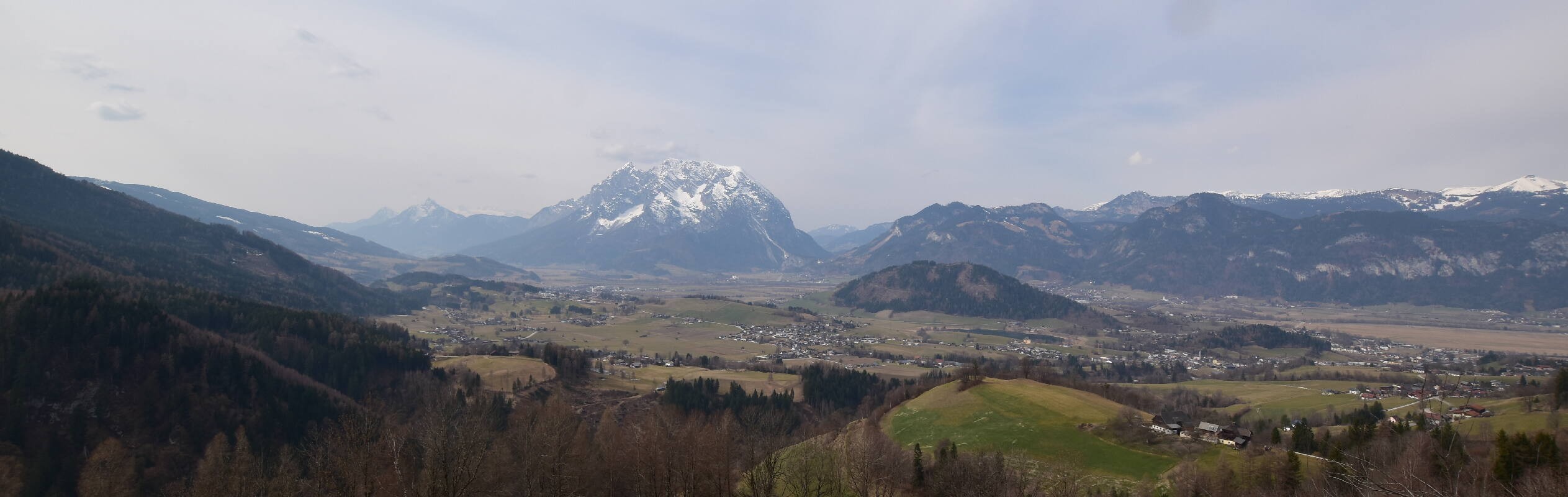 Archiv Foto Webcam Aigen im Ennstal - Blick auf den Grimming