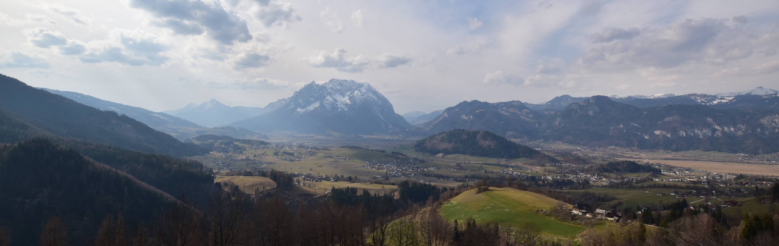 Archiv Foto Webcam Aigen im Ennstal - Blick auf den Grimming