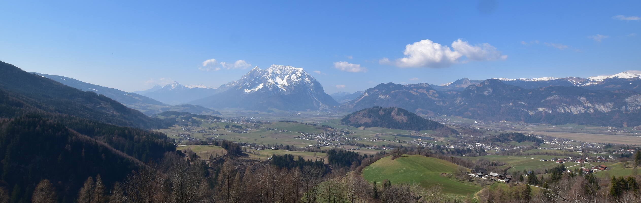 Archiv Foto Webcam Aigen im Ennstal - Blick auf den Grimming