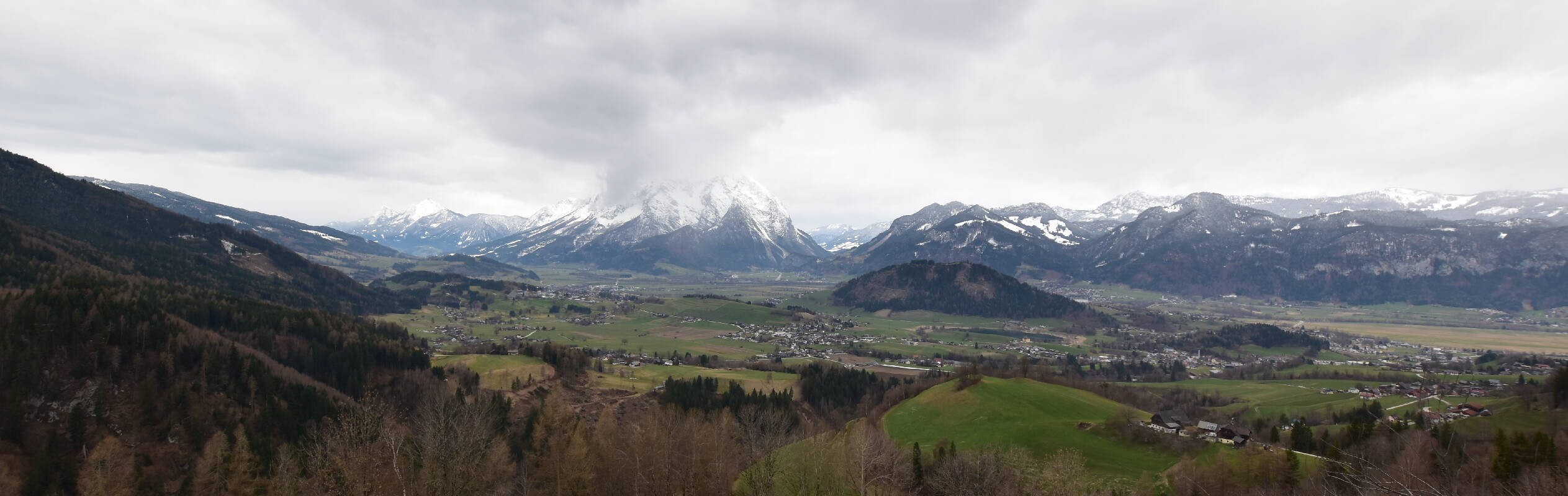 Archiv Foto Webcam Aigen im Ennstal - Blick auf den Grimming