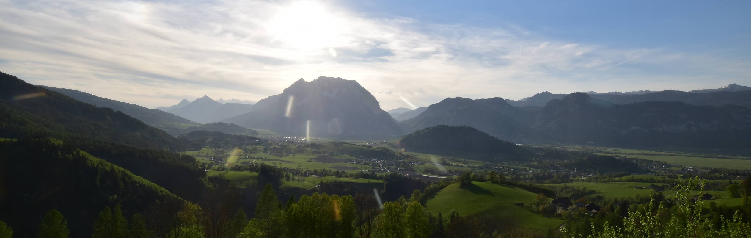 Archiv Foto Webcam Aigen im Ennstal - Blick auf den Grimming