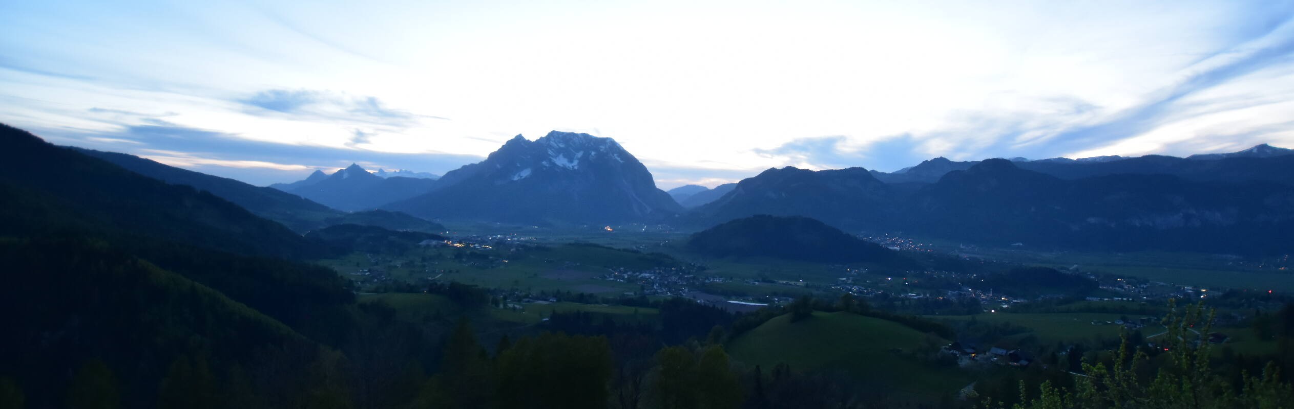 Archiv Foto Webcam Aigen im Ennstal - Blick auf den Grimming
