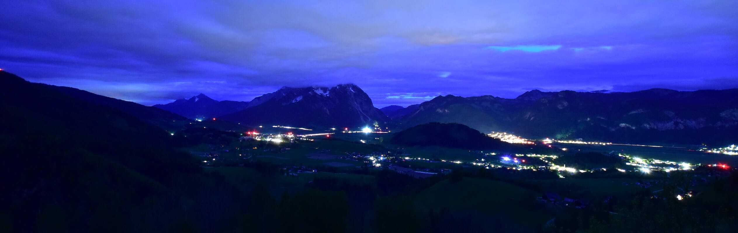 Archiv Foto Webcam Aigen im Ennstal - Blick auf den Grimming
