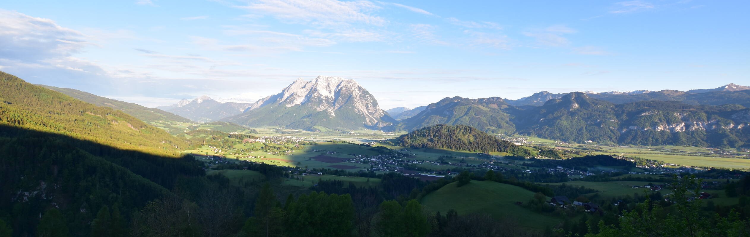 Archiv Foto Webcam Aigen im Ennstal - Blick auf den Grimming