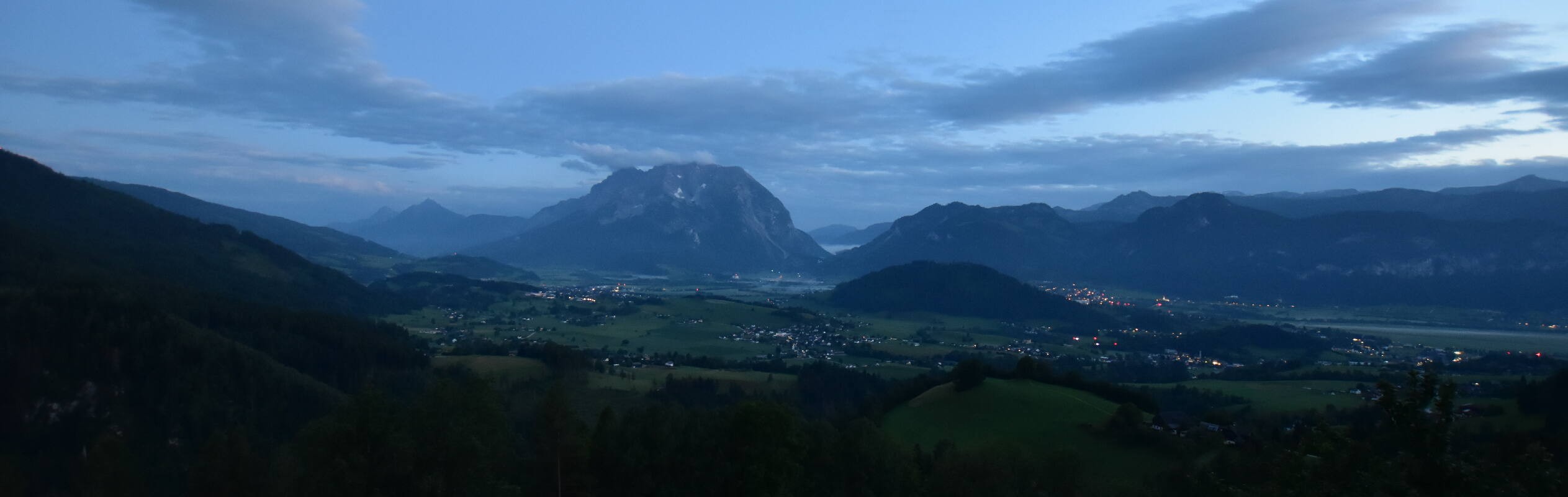 Archiv Foto Webcam Aigen im Ennstal - Blick auf den Grimming