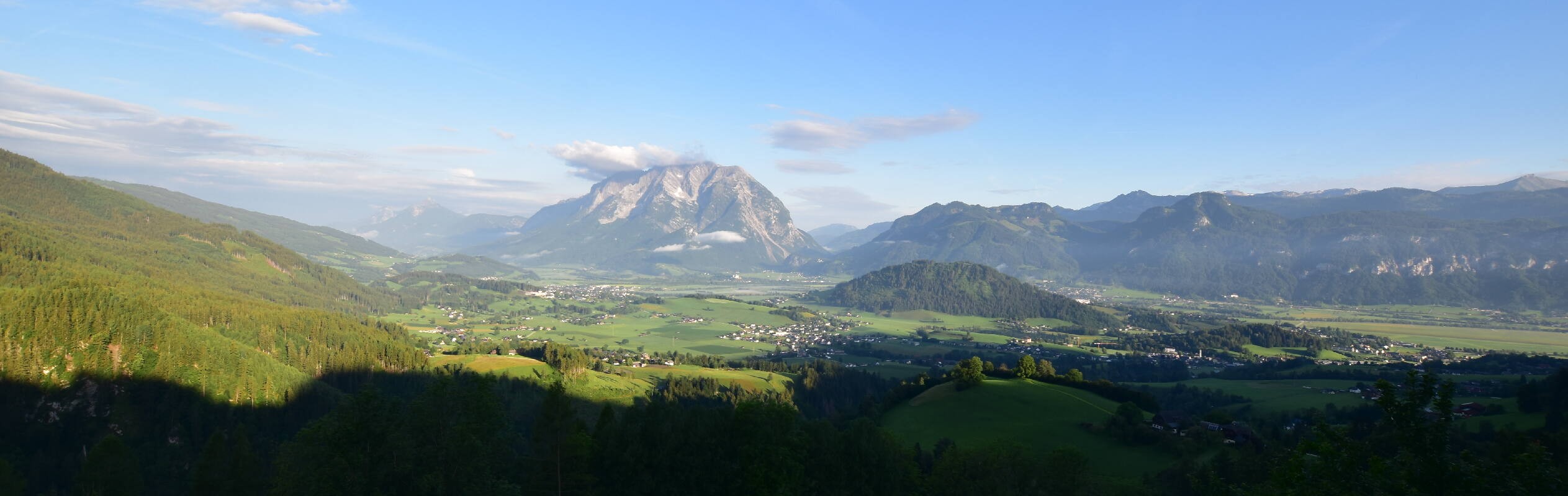 Archiv Foto Webcam Aigen im Ennstal - Blick auf den Grimming