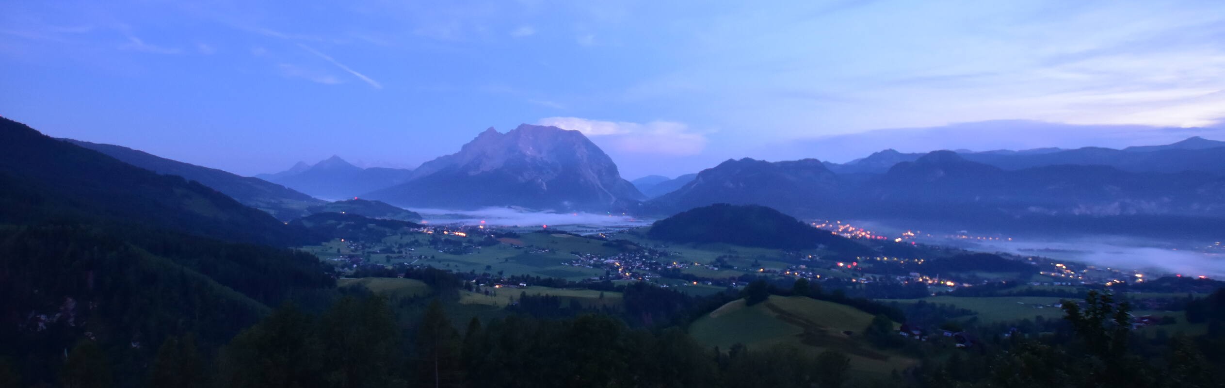 Archiv Foto Webcam Aigen im Ennstal - Blick auf den Grimming