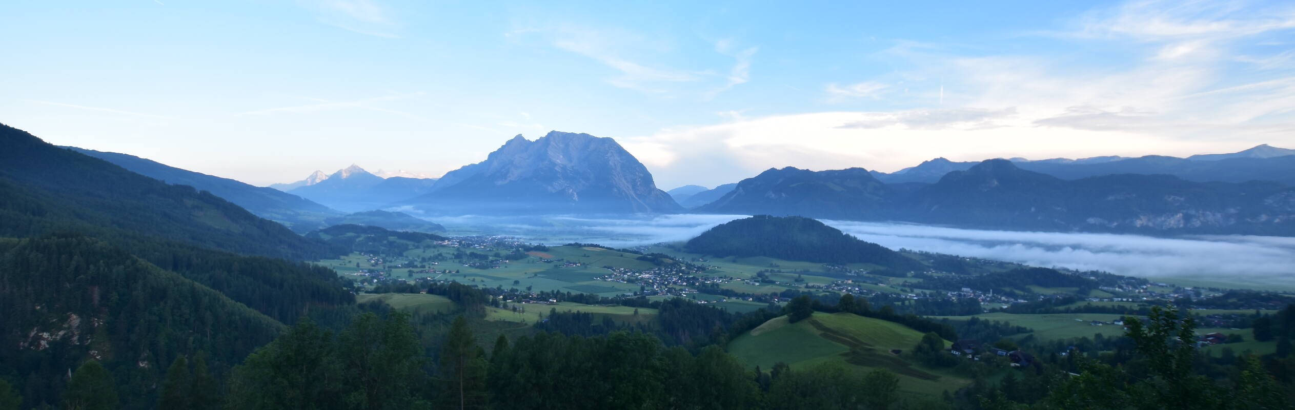 Archiv Foto Webcam Aigen im Ennstal - Blick auf den Grimming