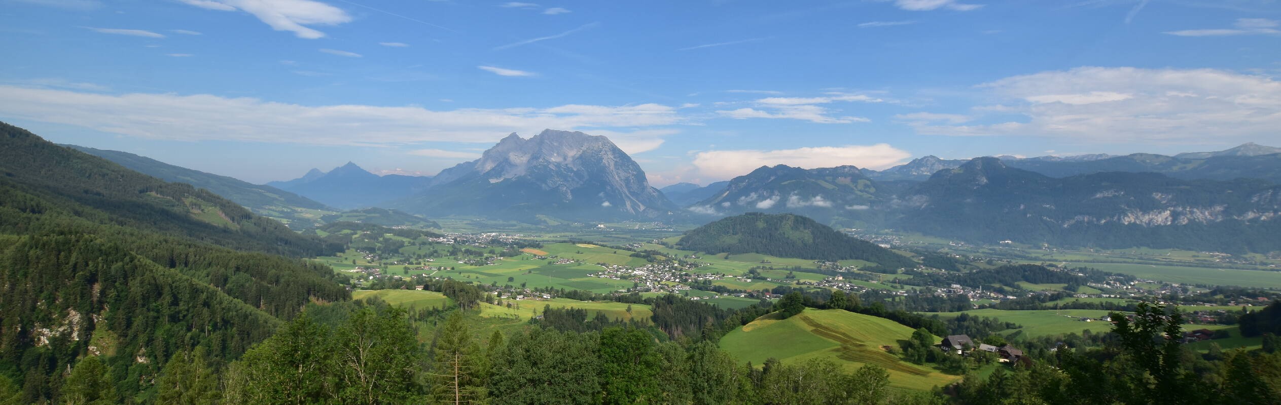 Archiv Foto Webcam Aigen im Ennstal - Blick auf den Grimming