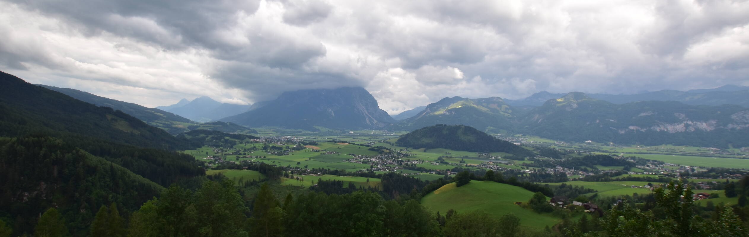Archiv Foto Webcam Aigen im Ennstal - Blick auf den Grimming