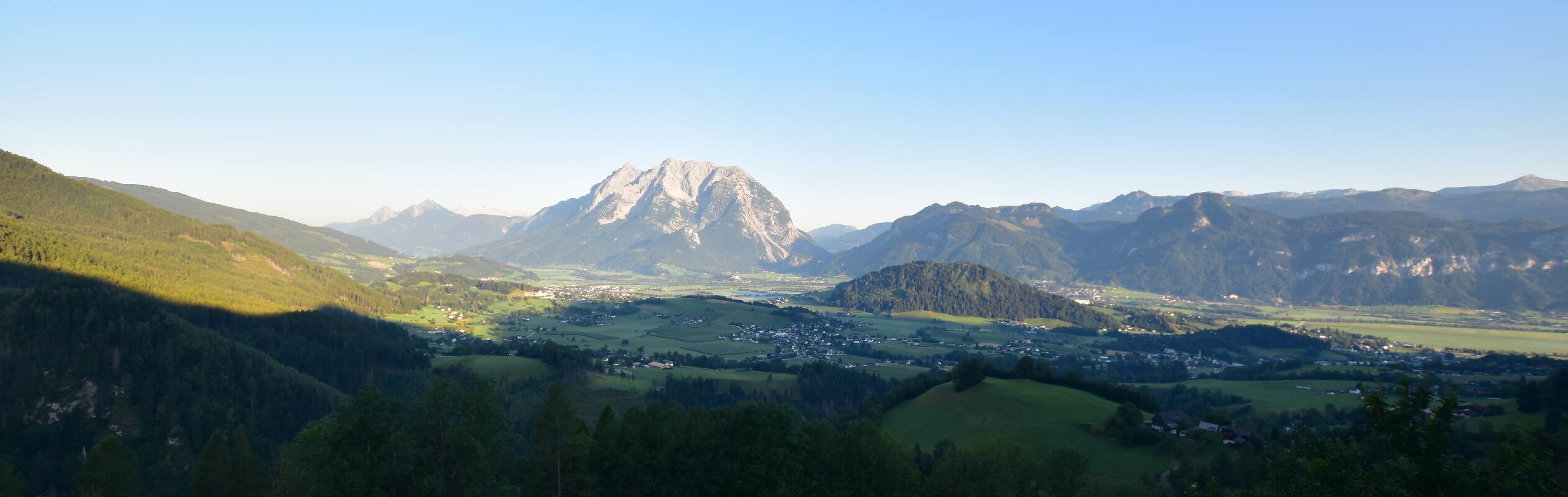 Archiv Foto Webcam Aigen im Ennstal - Blick auf den Grimming