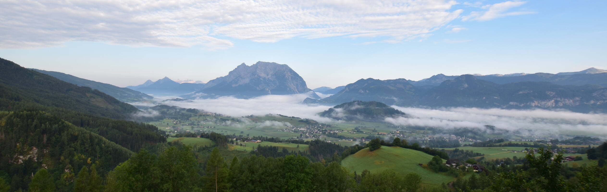 Archiv Foto Webcam Aigen im Ennstal - Blick auf den Grimming