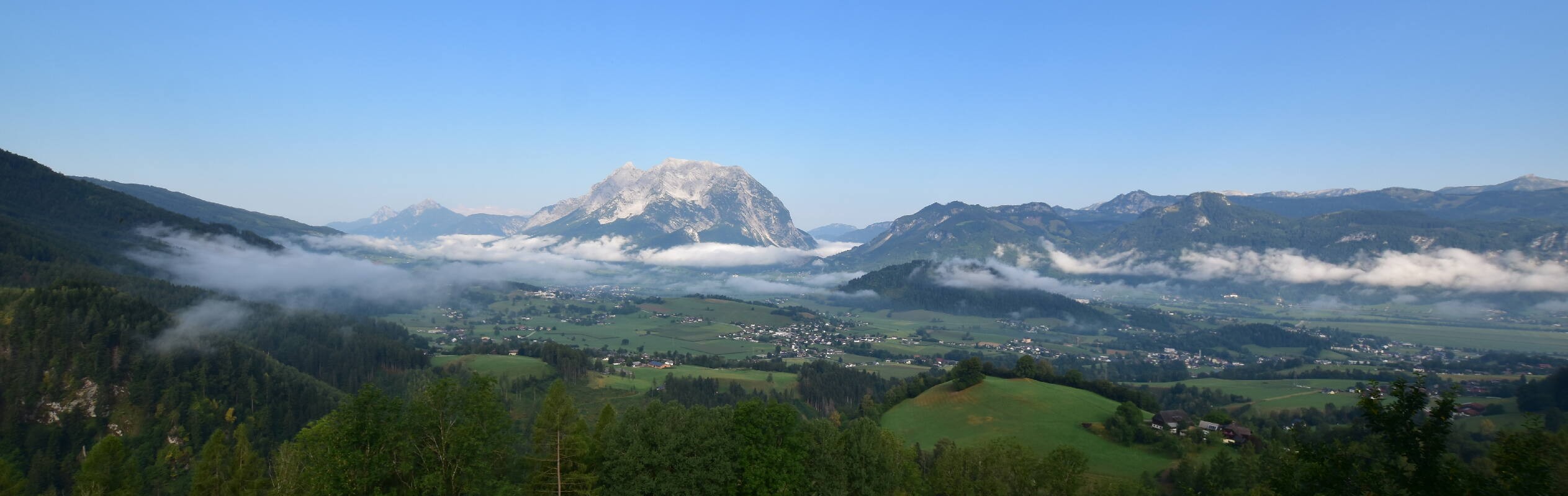 Archiv Foto Webcam Aigen im Ennstal - Blick auf den Grimming