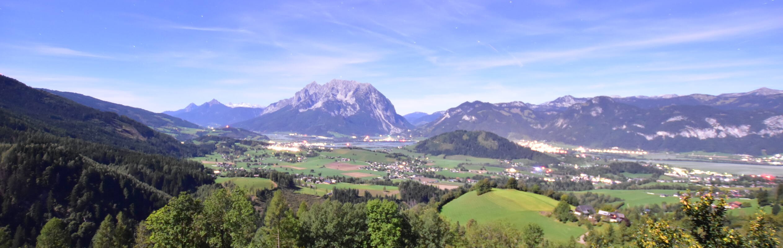 Archiv Foto Webcam Aigen im Ennstal - Blick auf den Grimming