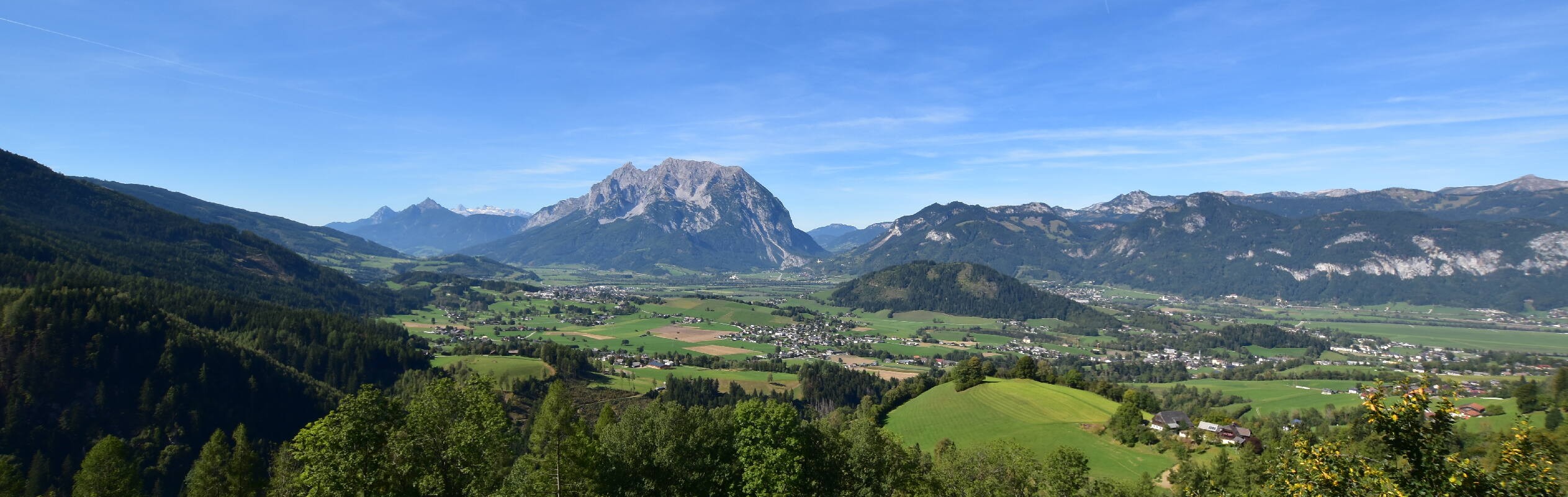 Archiv Foto Webcam Aigen im Ennstal - Blick auf den Grimming