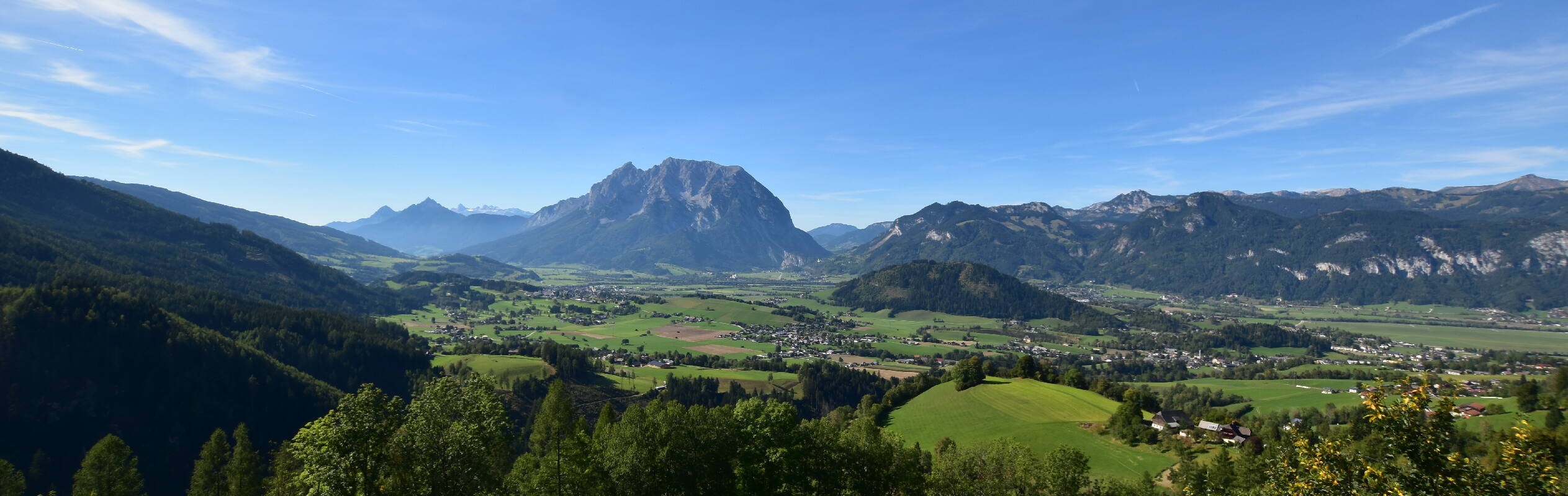Archiv Foto Webcam Aigen im Ennstal - Blick auf den Grimming