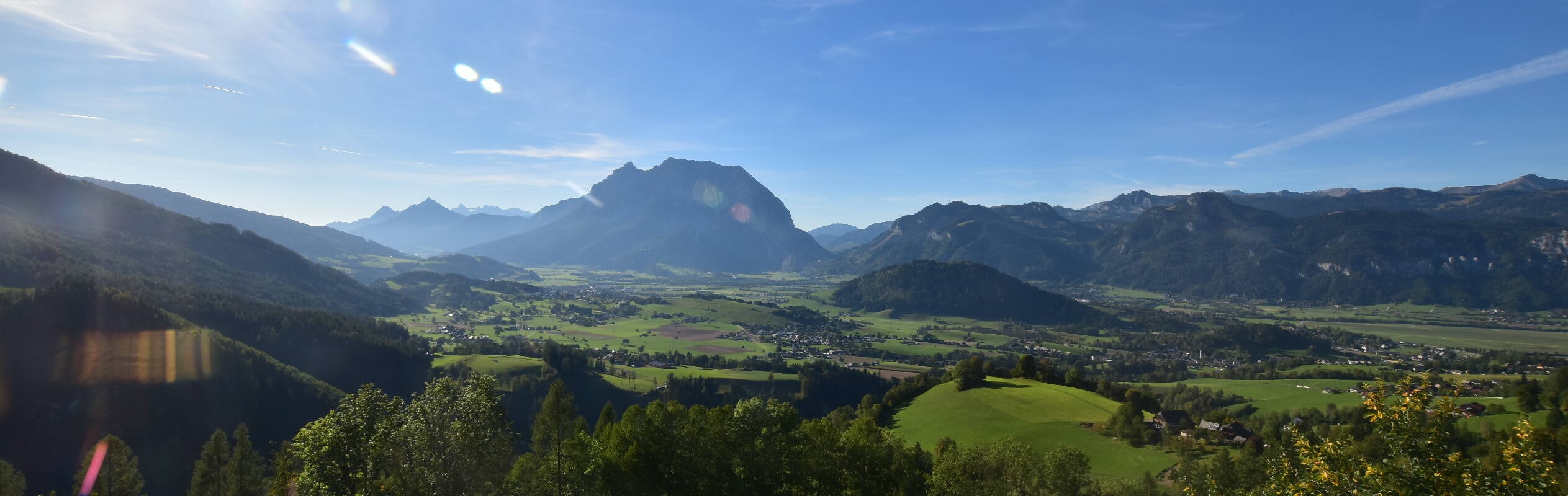 Archiv Foto Webcam Aigen im Ennstal - Blick auf den Grimming