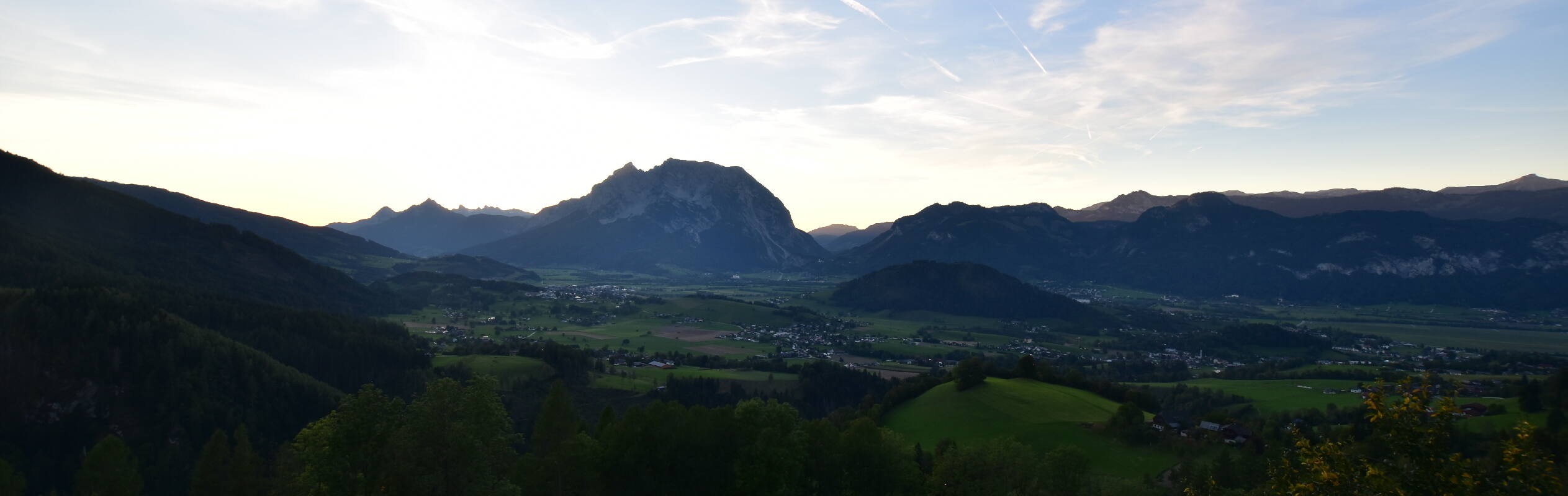 Archiv Foto Webcam Aigen im Ennstal - Blick auf den Grimming