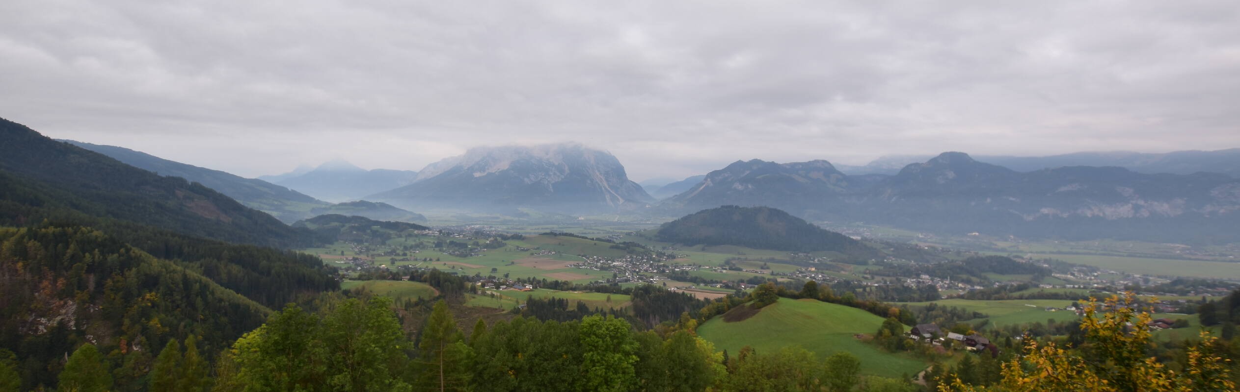 Archiv Foto Webcam Aigen im Ennstal - Blick auf den Grimming