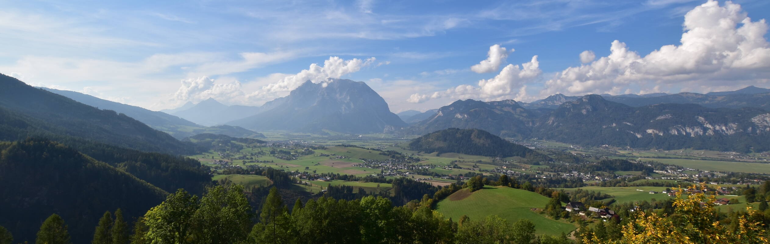 Archiv Foto Webcam Aigen im Ennstal - Blick auf den Grimming