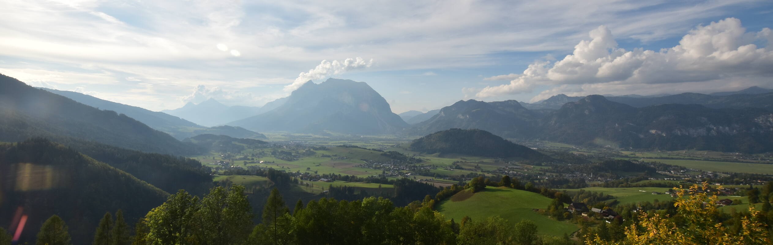 Archiv Foto Webcam Aigen im Ennstal - Blick auf den Grimming
