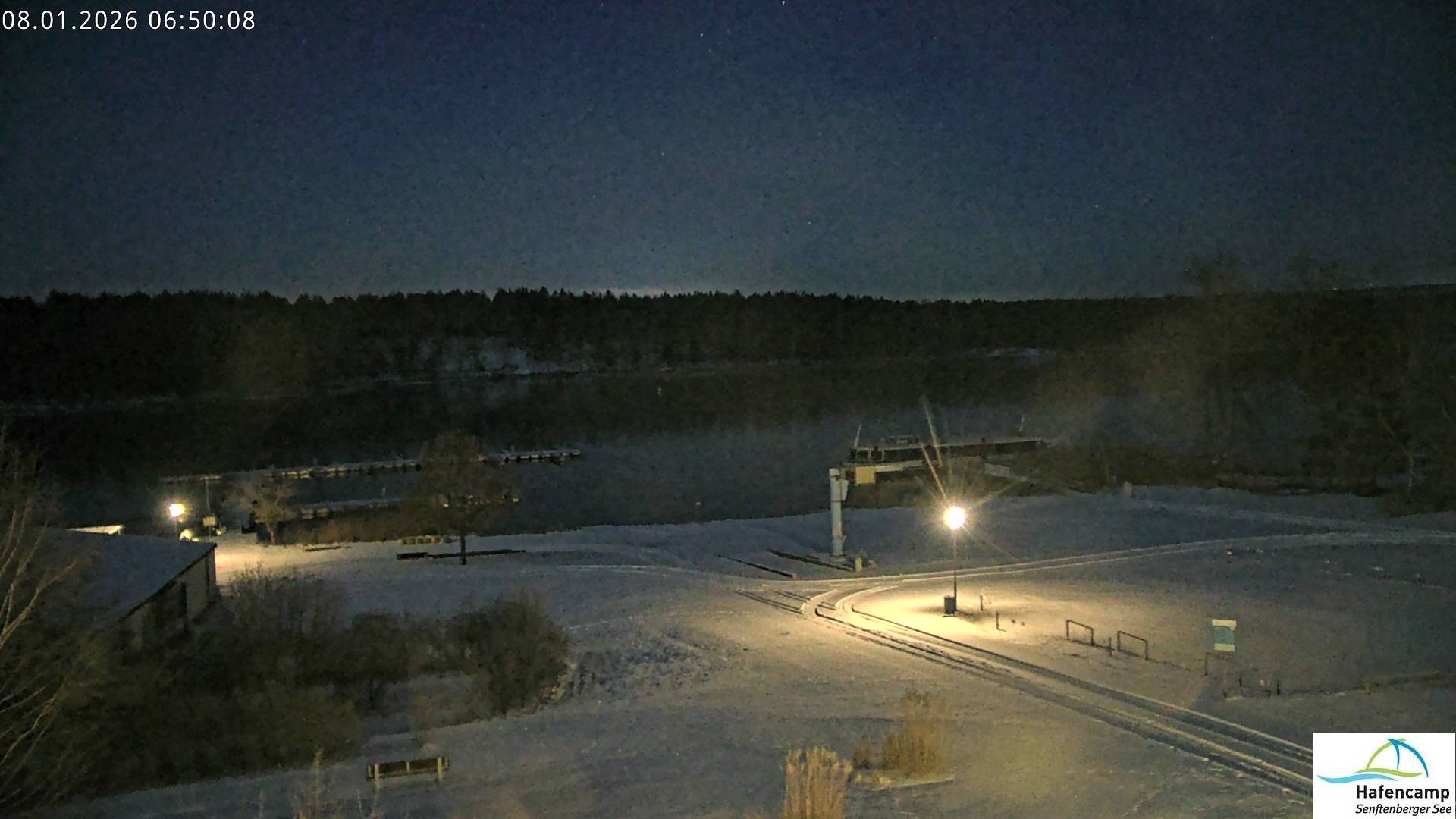 Archiv Foto Webcam Senftenberger See - Hafencamp