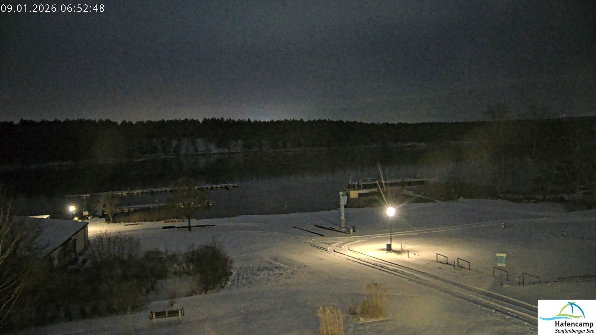 Archiv Foto Webcam Senftenberger See - Hafencamp