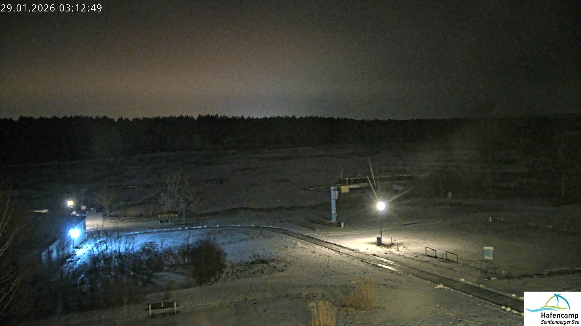 Archiv Foto Webcam Senftenberger See - Hafencamp