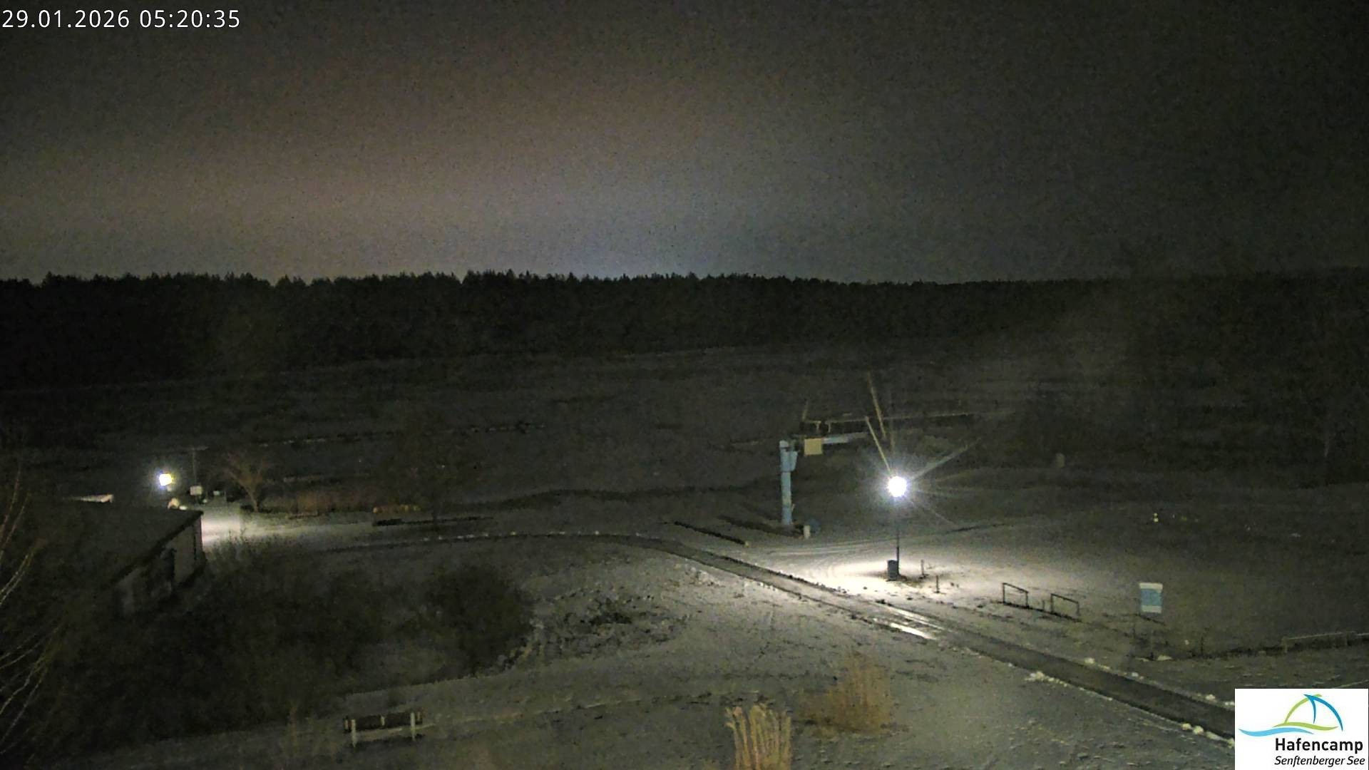 Archiv Foto Webcam Senftenberger See - Hafencamp