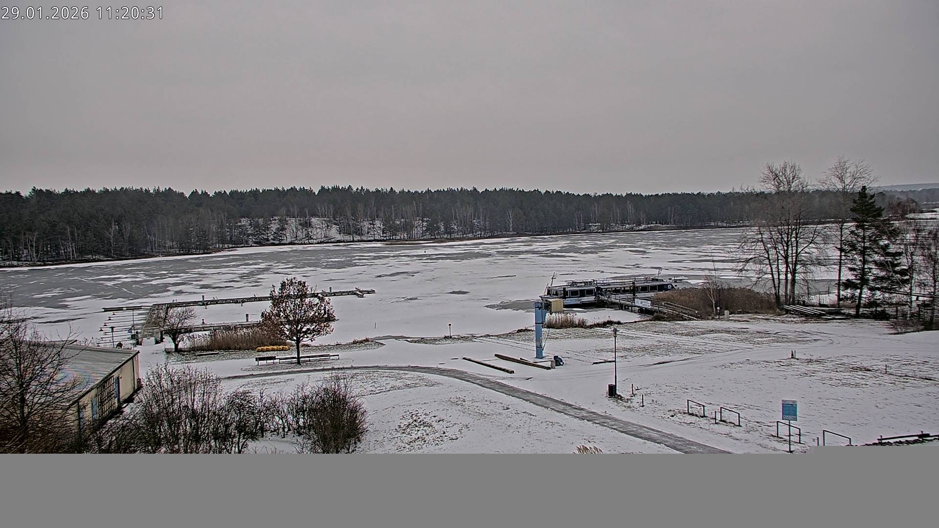 Archiv Foto Webcam Senftenberger See - Hafencamp