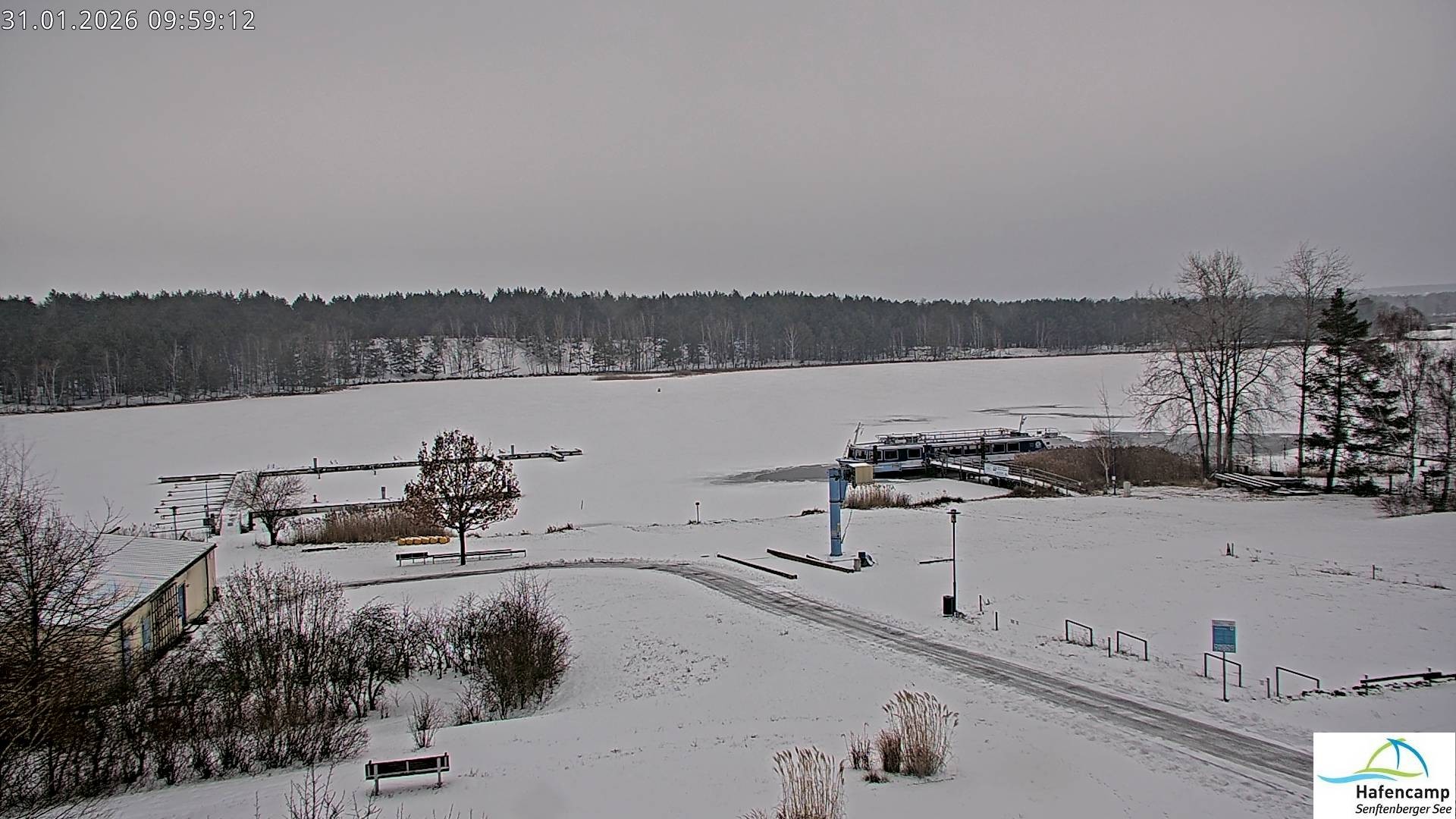 Archiv Foto Webcam Senftenberger See - Hafencamp