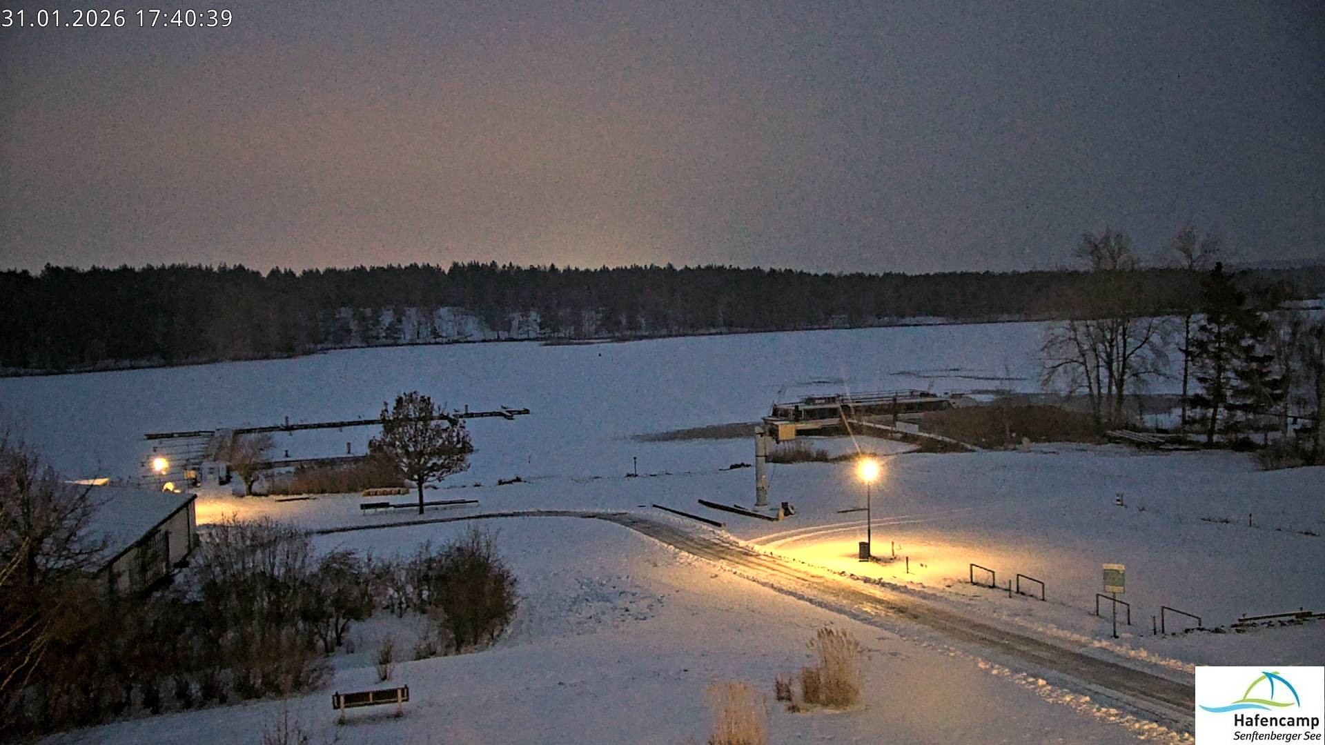 Archiv Foto Webcam Senftenberger See - Hafencamp