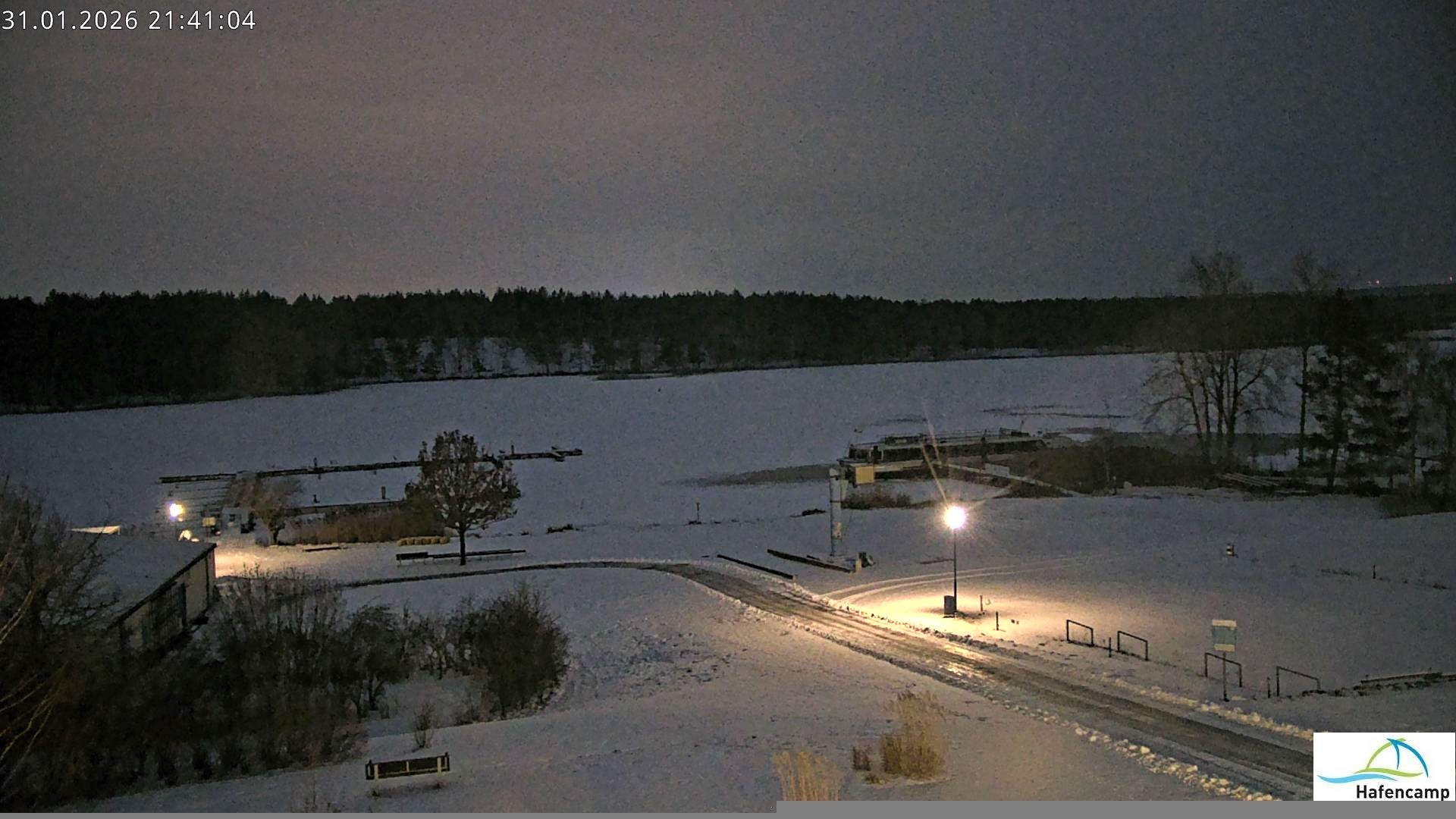 Archiv Foto Webcam Senftenberger See - Hafencamp