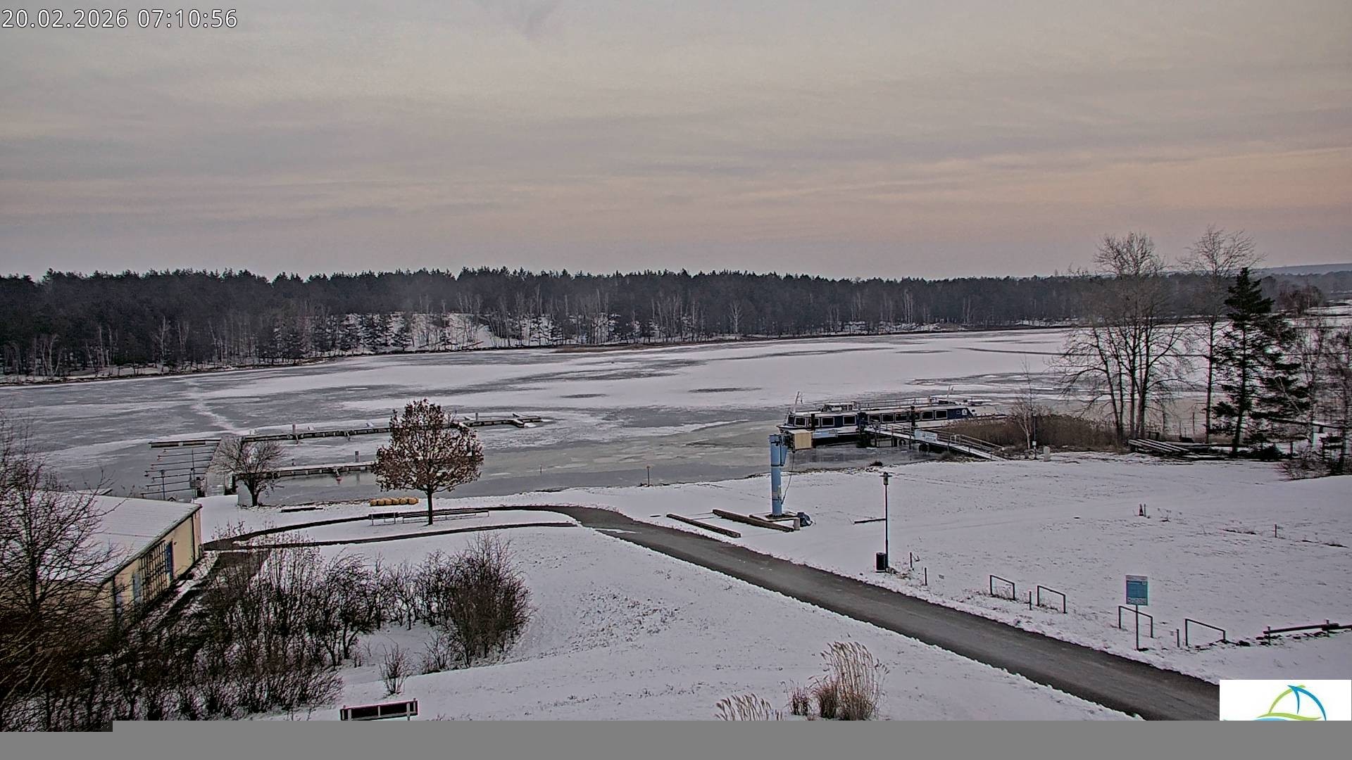 Archiv Foto Webcam Senftenberger See - Hafencamp