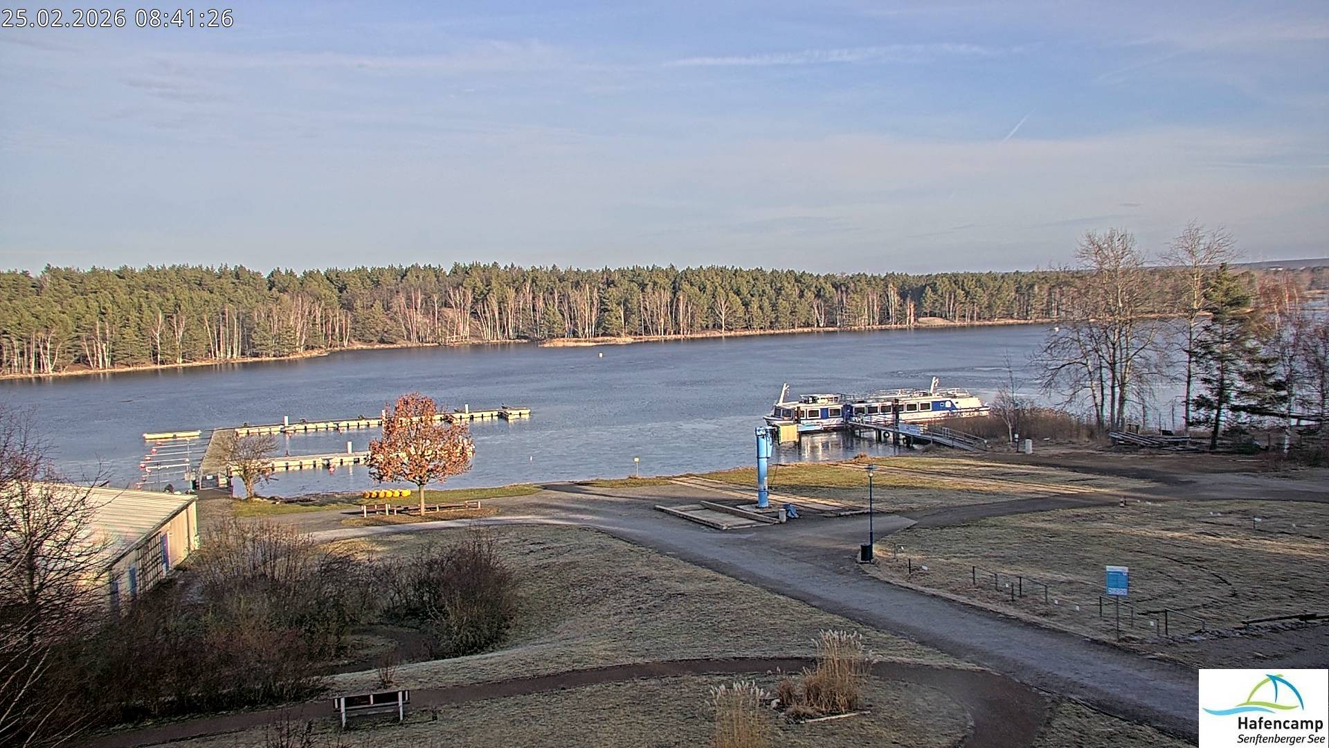 Archiv Foto Webcam Senftenberger See - Hafencamp