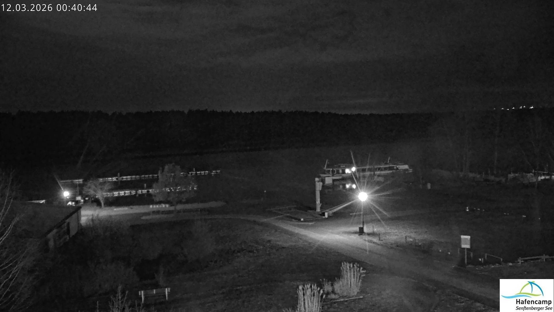 Archiv Foto Webcam Senftenberger See - Hafencamp