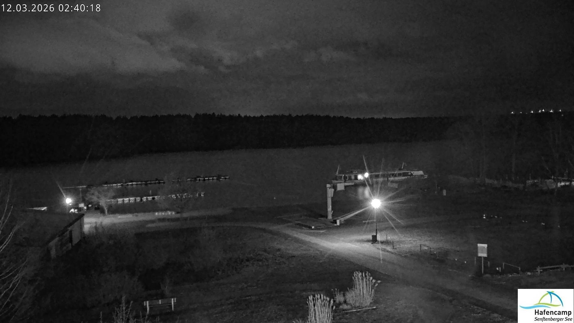 Archiv Foto Webcam Senftenberger See - Hafencamp